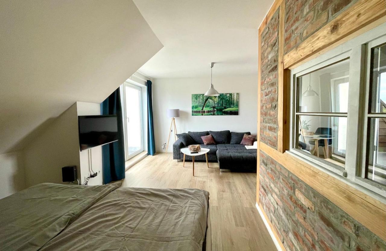 Modernes Appartment Mit Sauna Nahe Burg Im Spreewald เฟทเชา ภายนอก รูปภาพ