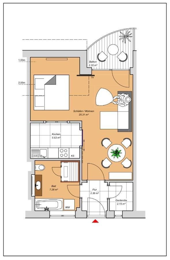 Modernes Appartment Mit Sauna Nahe Burg Im Spreewald เฟทเชา ภายนอก รูปภาพ